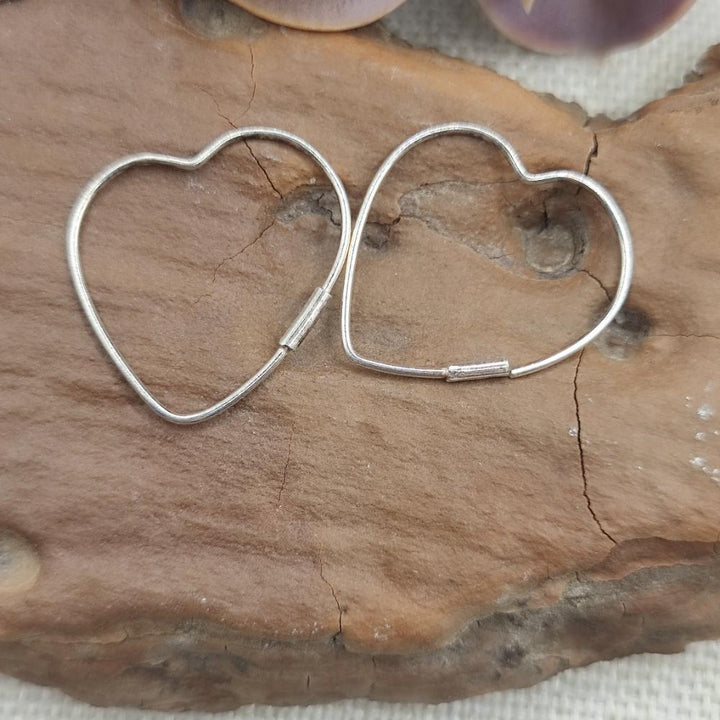 ORECCHINI a cuore in argento 925 - CHARITA