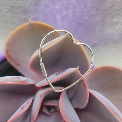 ORECCHINI a cuore in argento 925 - CHARITA