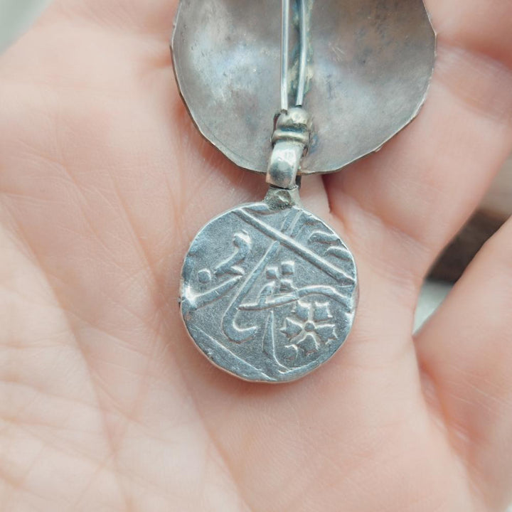 Orecchini artigianali in argento 925 e bronzo - AARHOI