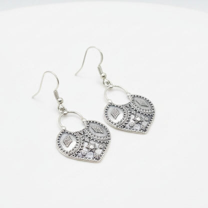 Orecchini etnici in argento 925 - DEVI