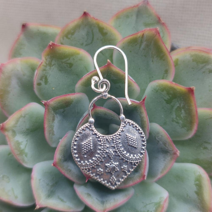 Orecchini etnici in argento 925 - DEVI