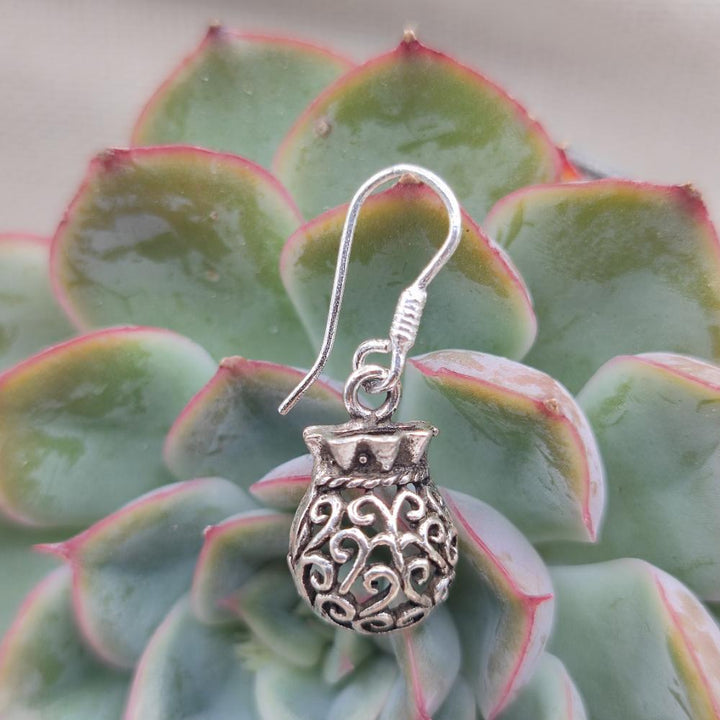 Orecchini etnici in argento 925 - GODAVARI