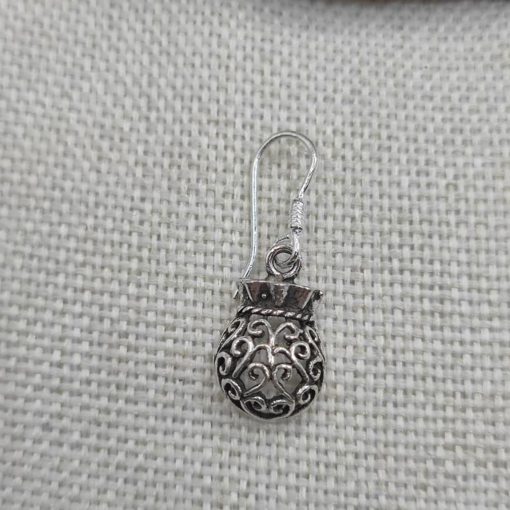 Orecchini etnici in argento 925 - GODAVARI