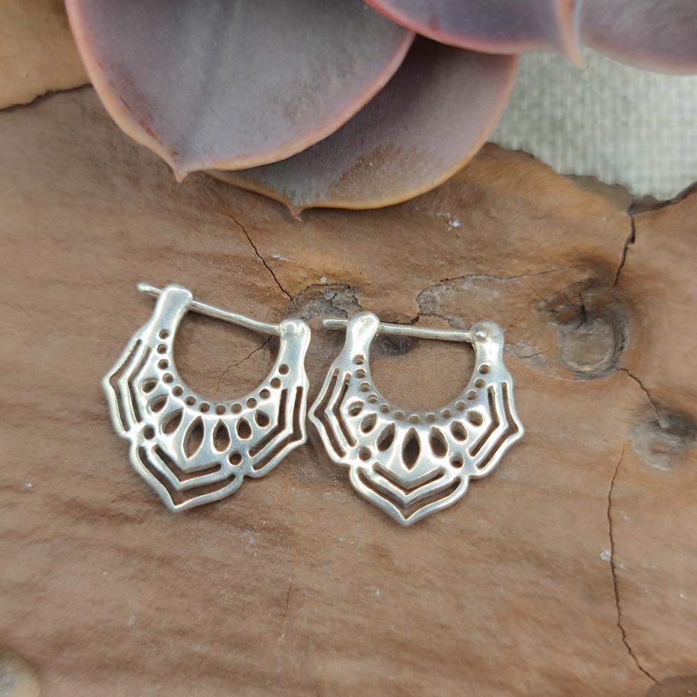 ORECCHINI etnici in argento 925 - ATRAILA