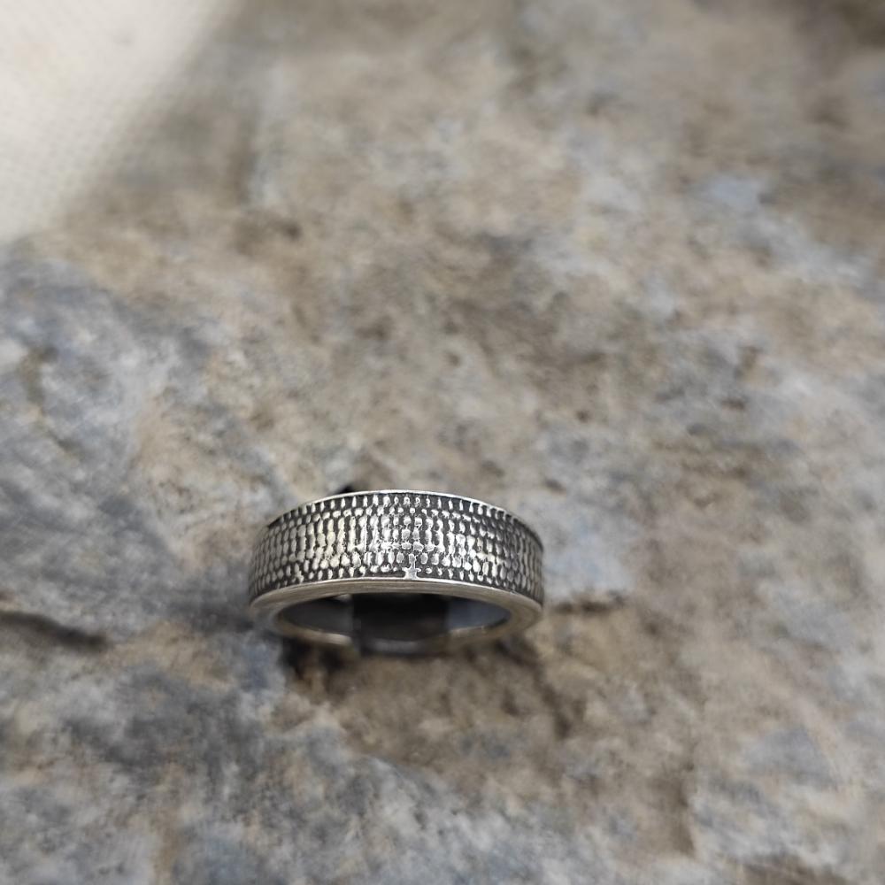Orecchini etnici a cerchio in argento 925 - ORCCHA