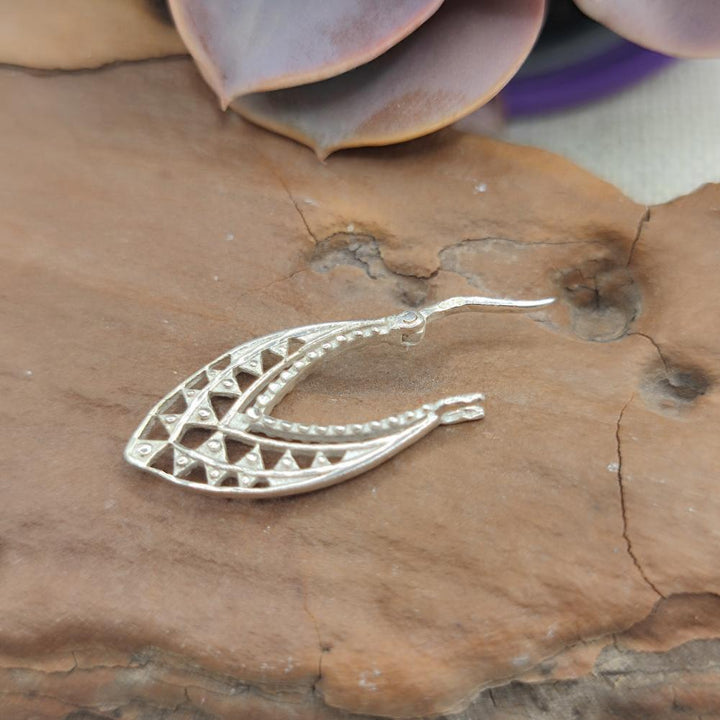 ORECCHINI etnici in argento 925 - CHANDRA