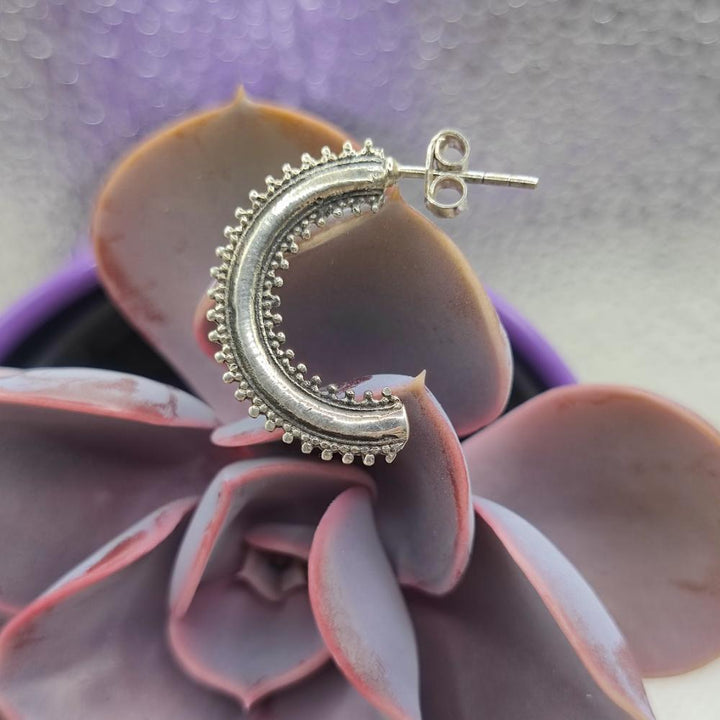 ORECCHINI etnici in argento 925 - DEVI