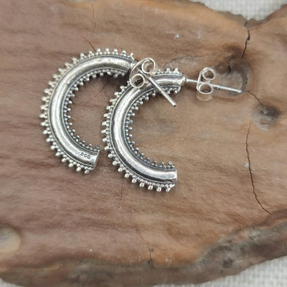 ORECCHINI etnici in argento 925 - DEVI