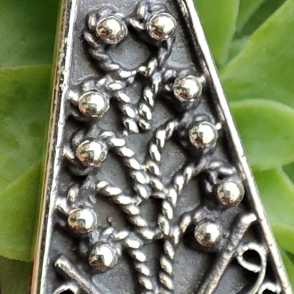 ORECCHINI etnici indiani in argento 925 - DHONAY