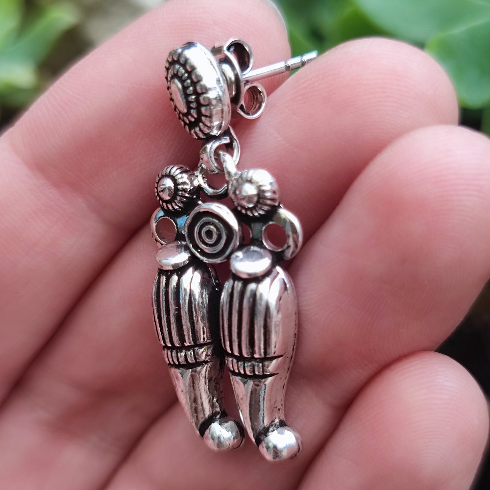 ORECCHINI etnici in argento 925 - GORYIASI