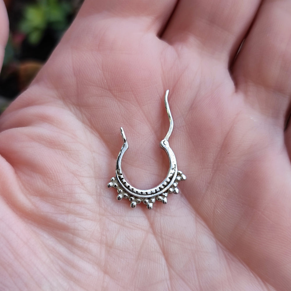 ORECCHINI etnici in argento 925 - JASPAN