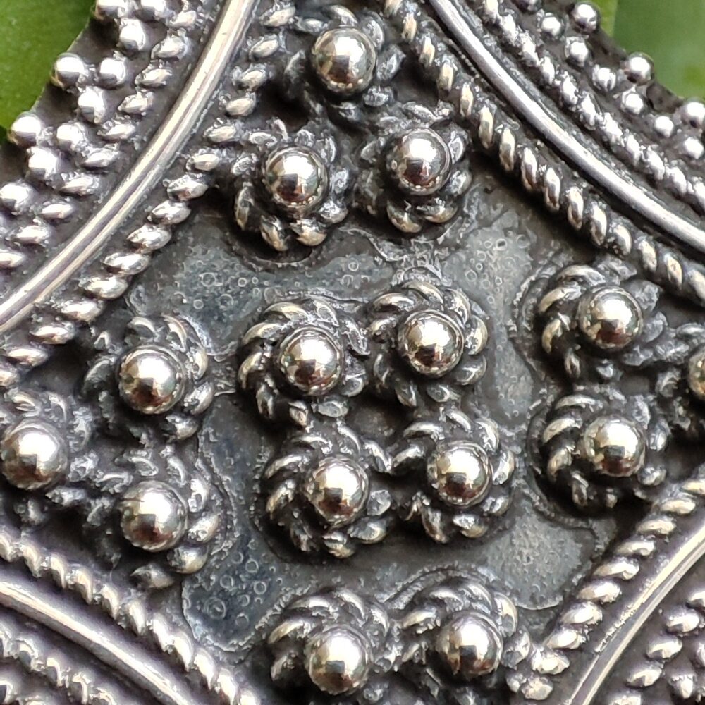 ORECCHINI etnici indiani in argento 925 - JATTAN