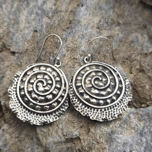 Orecchini etnici in argento 925 - JOHARI