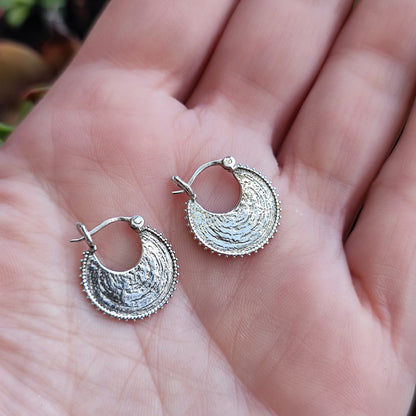 ORECCHINI etnici in argento 925 - KALAN