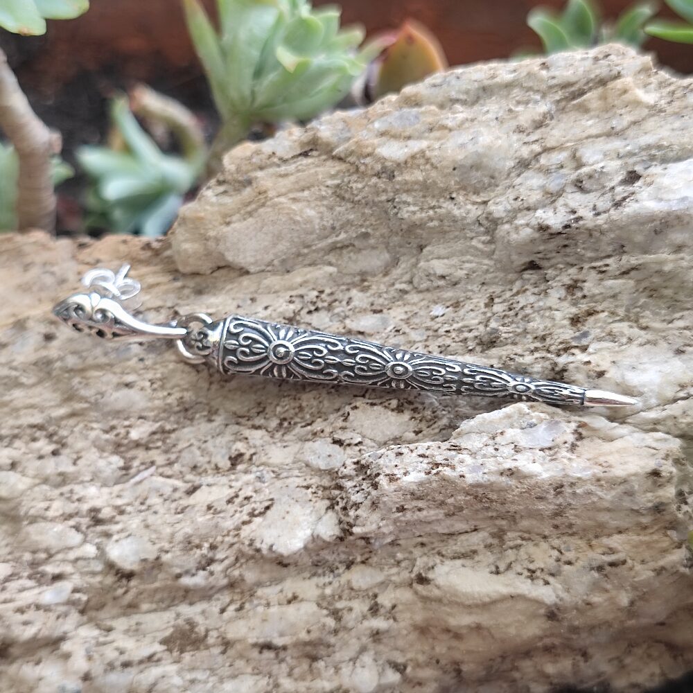 ORECCHINI etnici in argento 925 - MAHADA