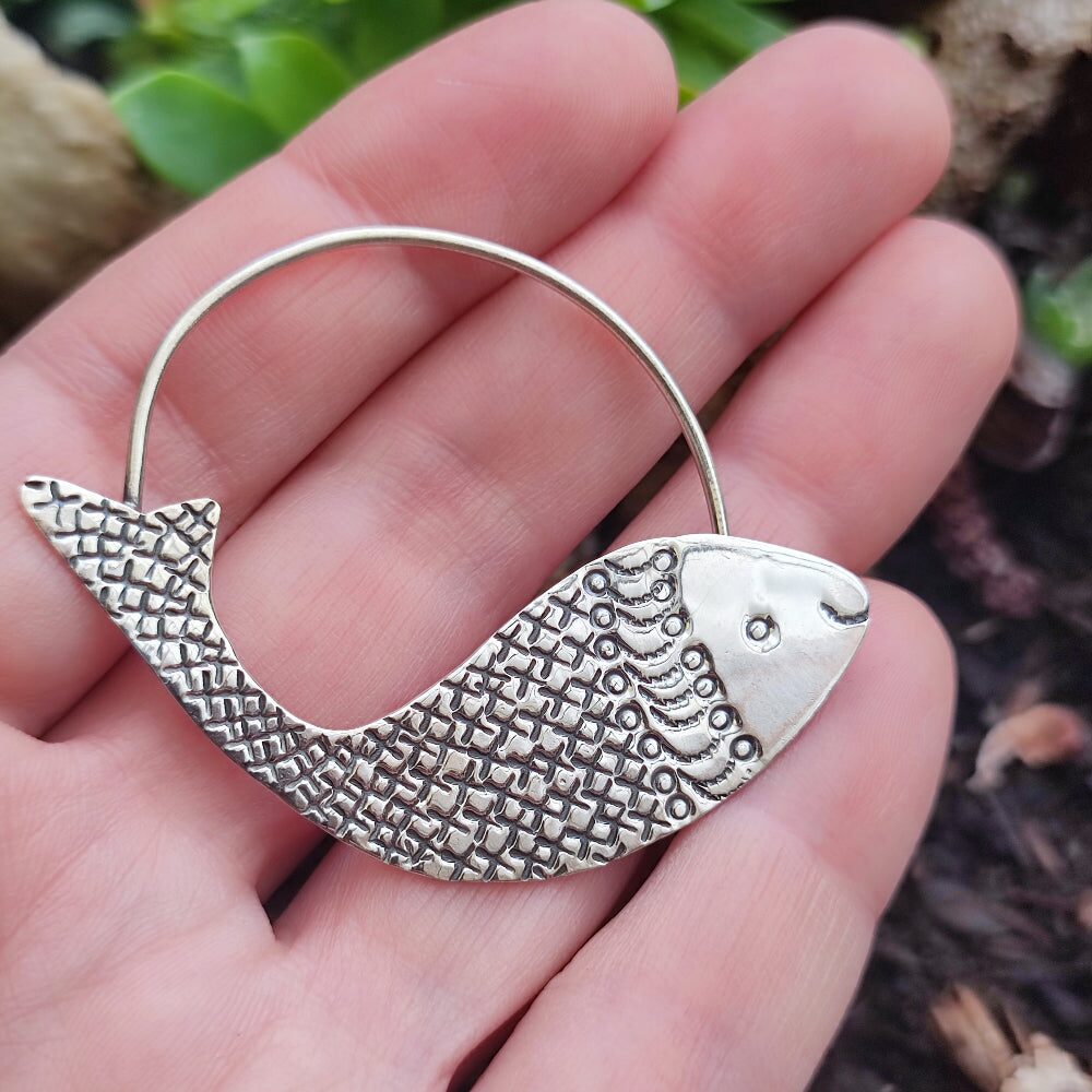 ORECCHINI in argento 925 pesci - MULIAWAS