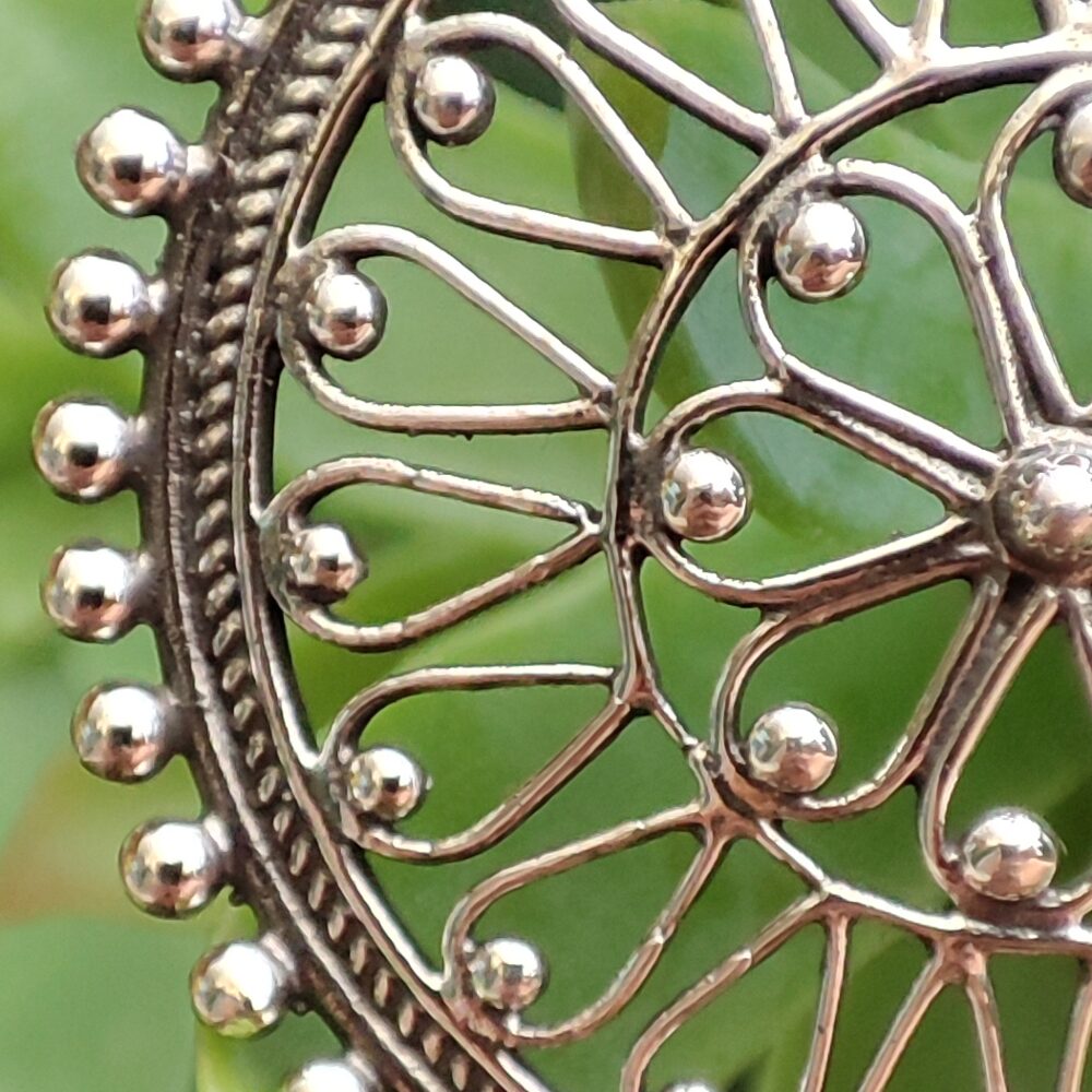 ORECCHINI etnici in argento 925 - SANGEEV