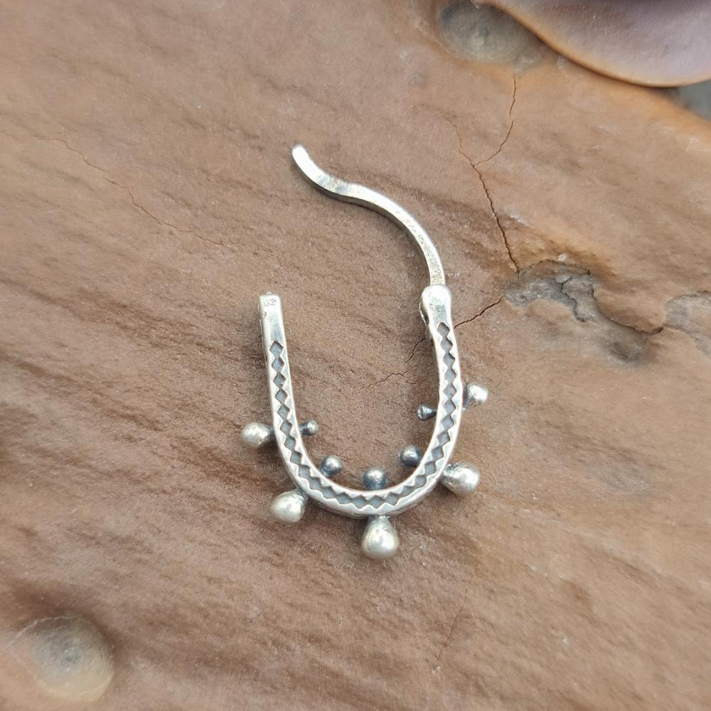 ORECCHINI etnici in argento 925 - VEDA