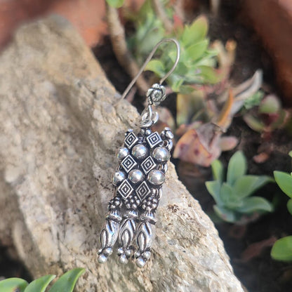 ORECCHINI etnici in argento 925 - YELARGIRI