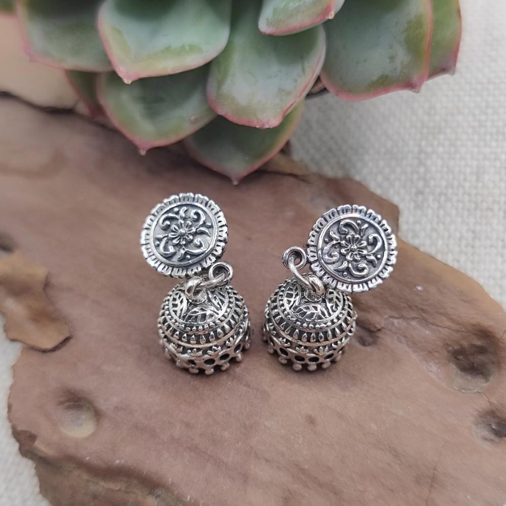 Orecchini etnici chandelier in argento 925 - TEEGALA
