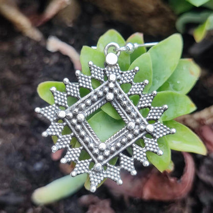 ORECCHINI etnici in argento 925 - MALOTHA