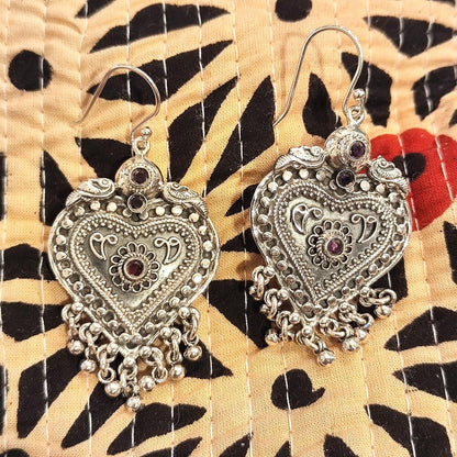 Orecchini in Argento 925 NARUA – granato