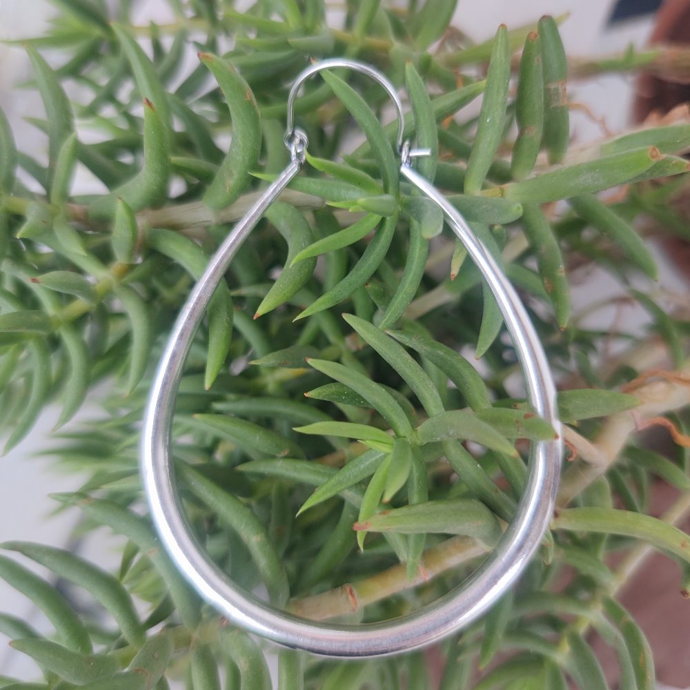 ORECCHINI a cerchio ottone lucido - LISA XL