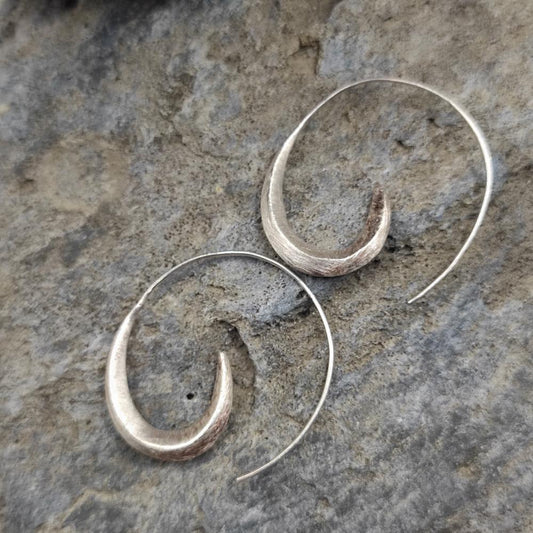 Orecchini a spirale in argento 925 - MALHAL