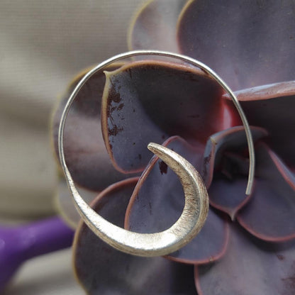 Orecchini a spirale in argento 925 - MALHAL