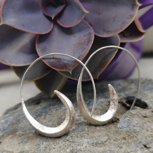 Orecchini a spirale in argento 925 - MALHAL
