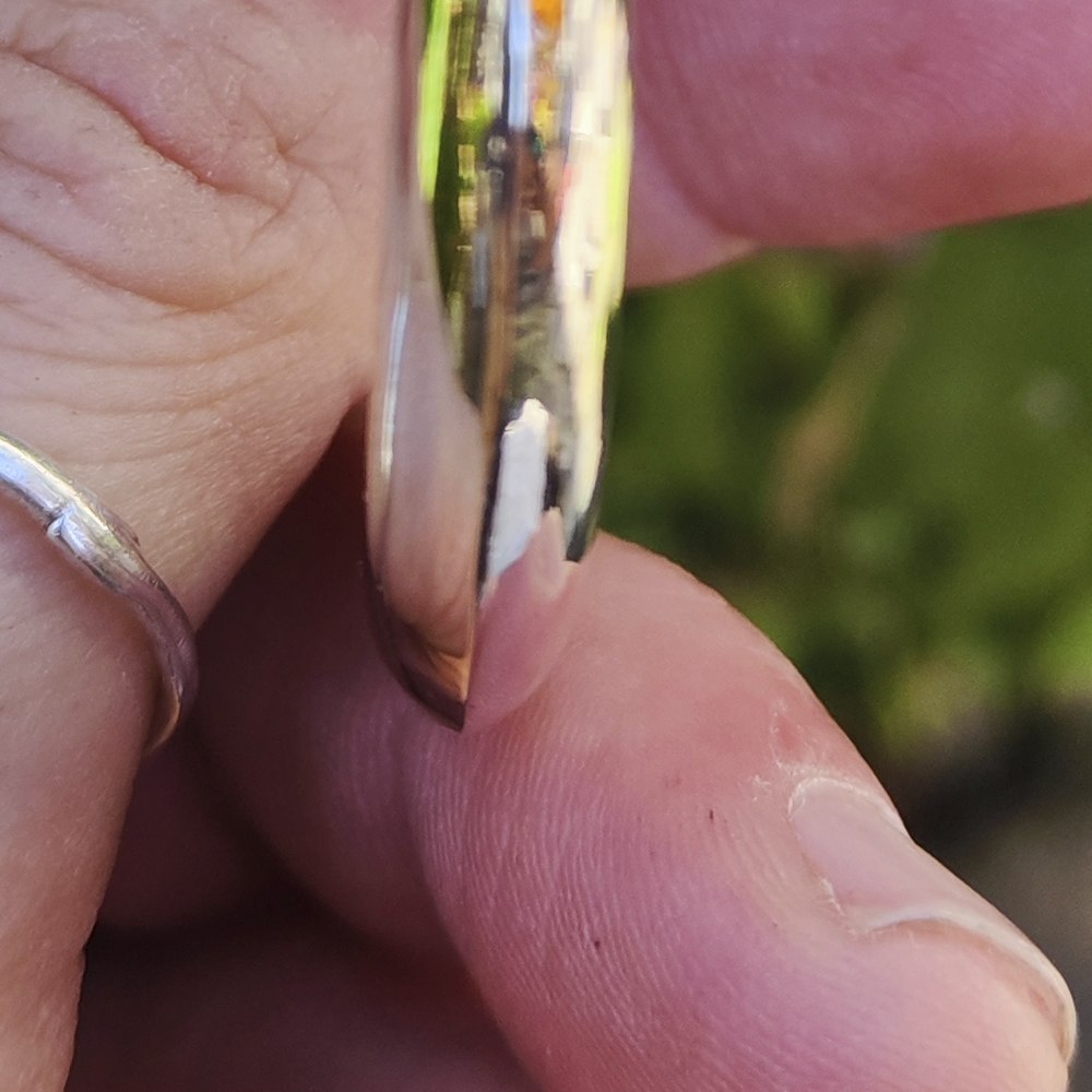ORECCHINI a cerchio in argento 925 - TARU – immagine 2