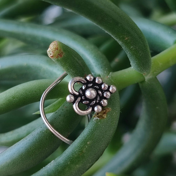ORECCHINI da naso a spirale argento 925 - CAPRI