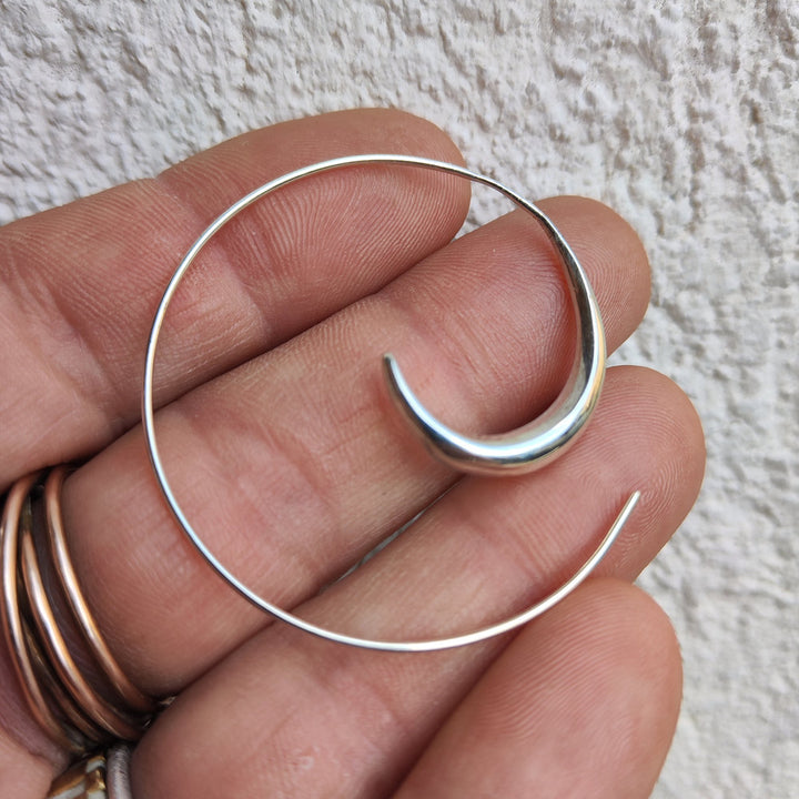 ORECCHINI a spirale argento 925 - BHIND