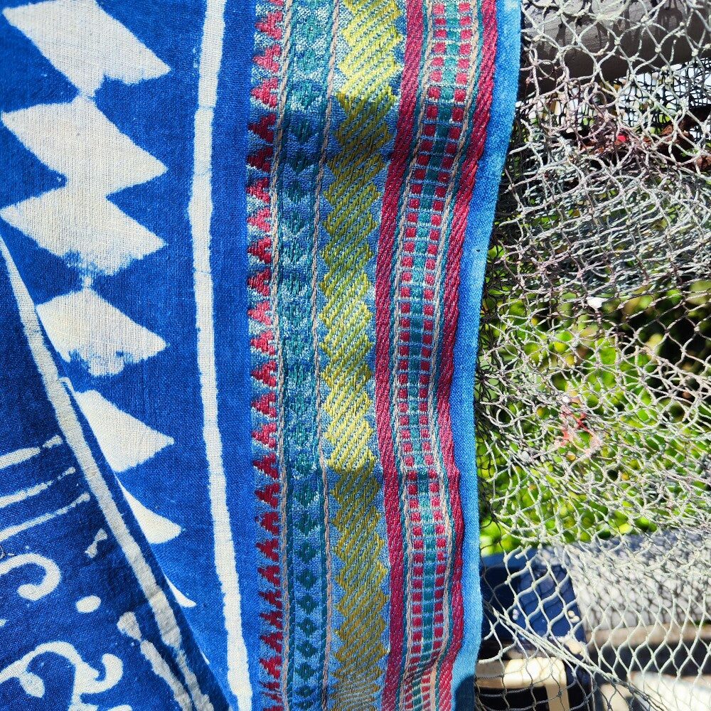 Pareo - Sarong etnico in 100% cotone artigianale - ABEDAN