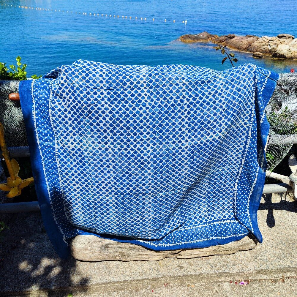 Pareo - Sarong etnico in 100% cotone artigianale - HALAK