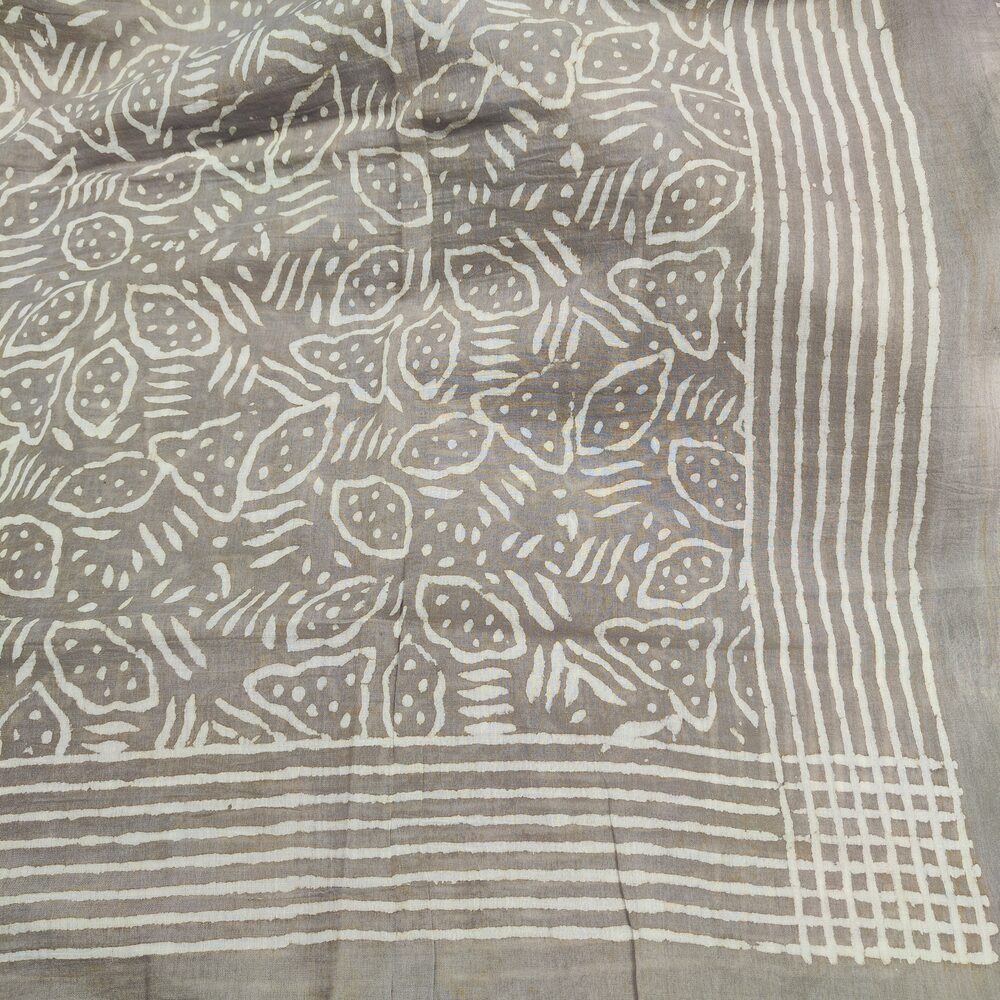Sarong - BATIK Sarong in 100% handmade cotton - COBAL