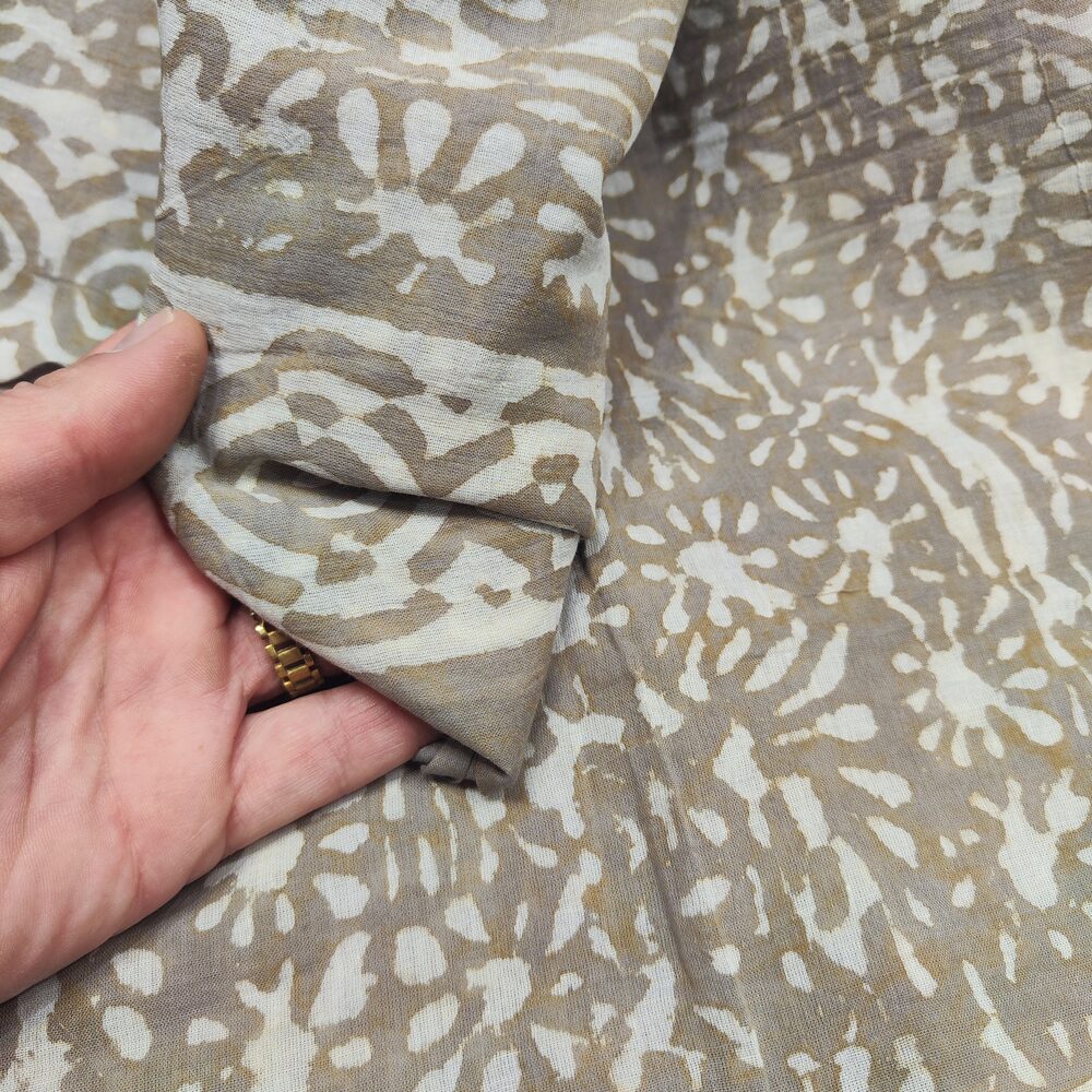 Pareo - Sarong BATIK in 100% cotone artigianale - TAMBU – dettagli