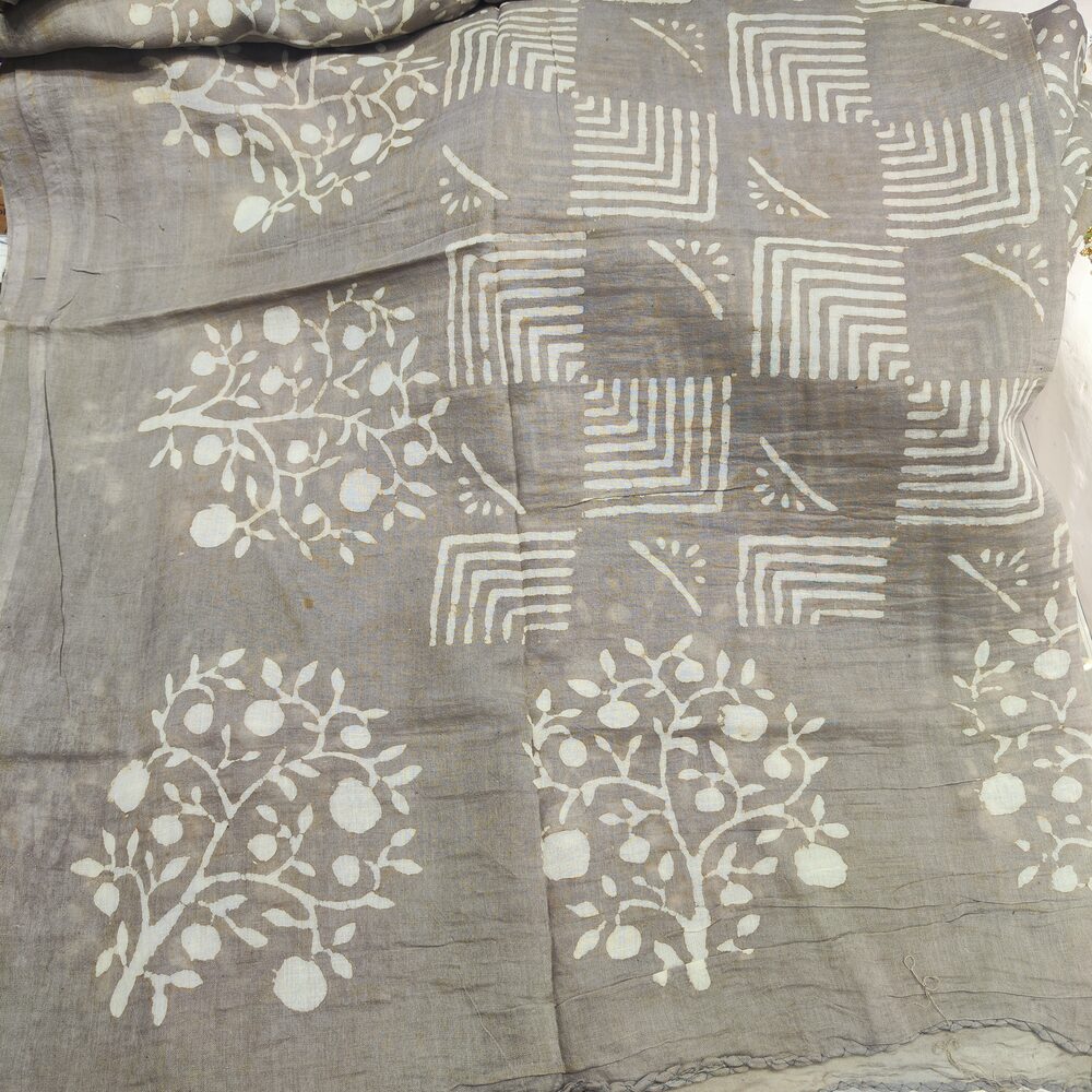 Pareo - Sarong BATIK in 100% cotone artigianale - TREE – dettagli