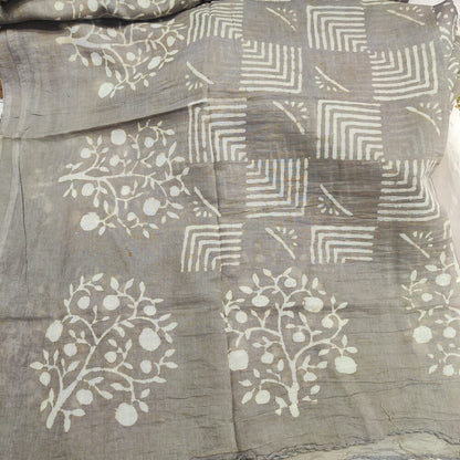 Pareo - Sarong BATIK in 100% cotone artigianale - TREE – dettagli