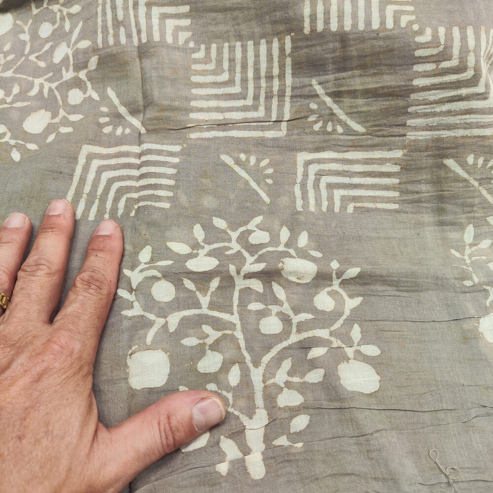 Pareo - Sarong BATIK in 100% cotone artigianale - TREE