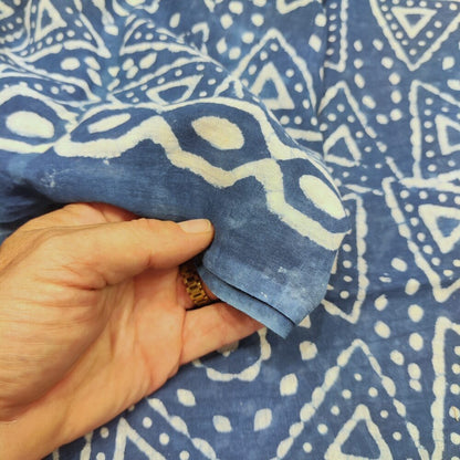 Pareo - Sarong BATIK etnico in 100% cotone artigianale - BIODOLA – dettaglio