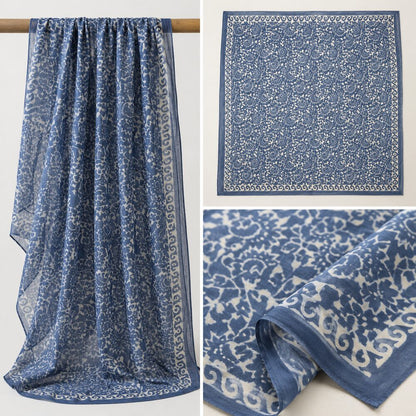 Pareo - Sarong BATIK etnico in 100% cotone artigianale - ZUCALE – totale