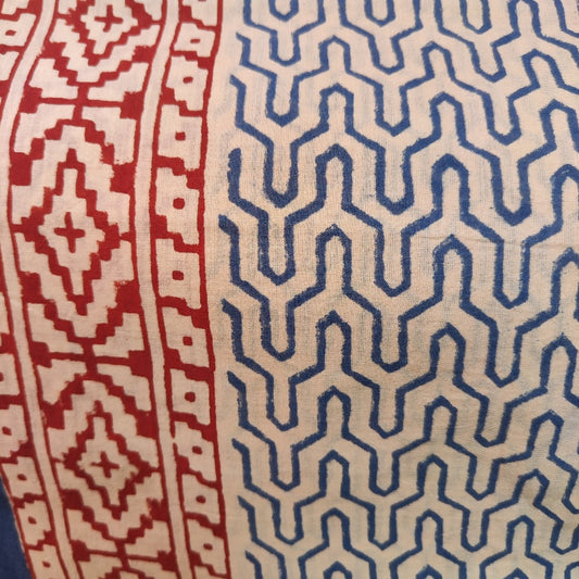 Pareo - Sarong in 100% cotone artigianale - LURA – blu