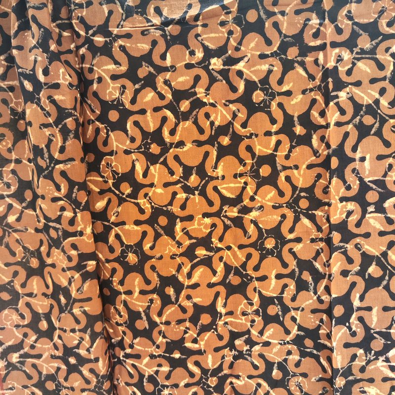 Pareo Sciarpa - Sarong in 100% cotone artigianale - BROWN