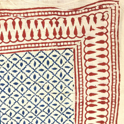 Pareo - Sarong in 100% cotone artigianale - MIRNA – dettaglio bordo