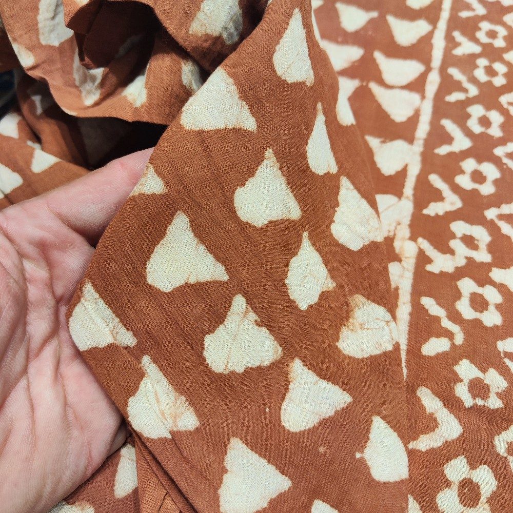 Pareo - Sarong etnico in 100% cotone artigianale - BATIK