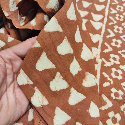 Pareo - Sarong etnico in 100% cotone artigianale - BATIK