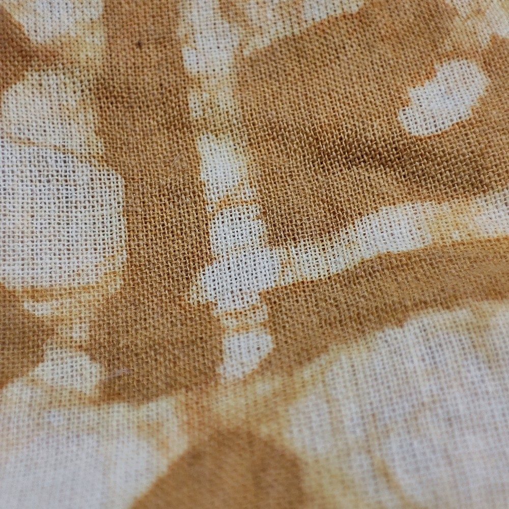 Pareo - Sarong etnico in 100% cotone artigianale - MARIK – particolare lavorazione