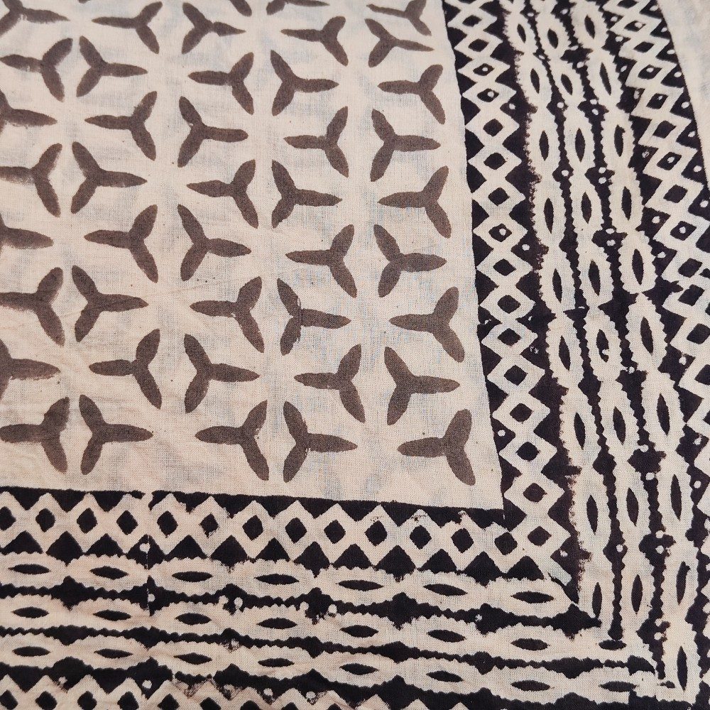 Pareo - Sarong etnico in 100% cotone artigianale - GOMERA – bordo