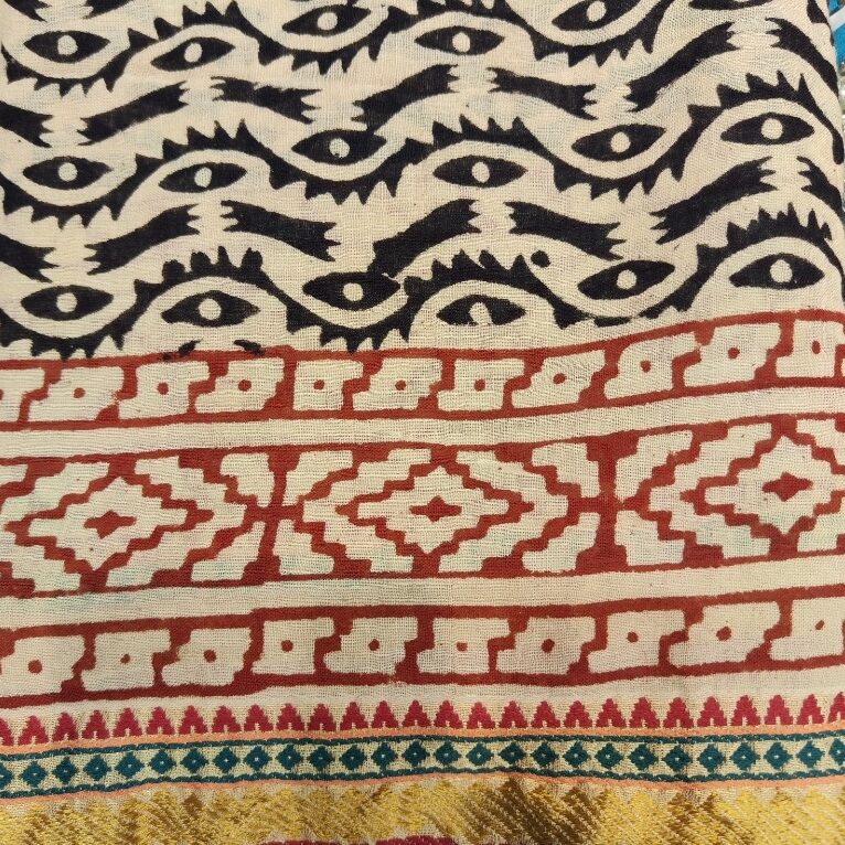 SCIARPA cotone - Pareo artigianale -copri tutto- AANKH – immagine 4